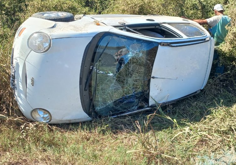 Se registraron accidentes en Moisés Ville, Hersilia y Portugalete