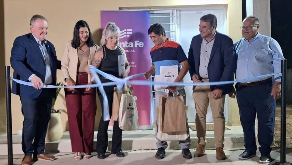 San Guillermo: Inauguraciones, firmas de convenios y adjudicación de la Ruta 23 