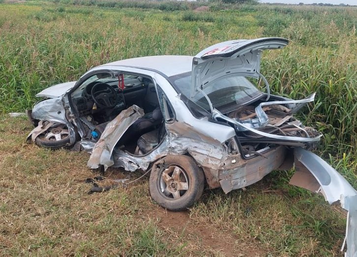 Dos lesionados de gravedad en un accidente en Brinkmann
