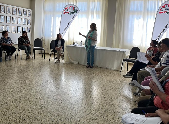 Suardi: Comenzó el cursado del Programa de Formación de Promotores Gerontológicos