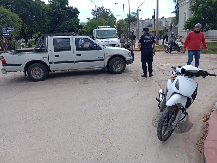 Menor herido al accidentarse en Morteros