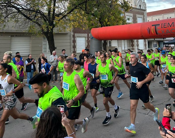Exitosa maratón nocturna 