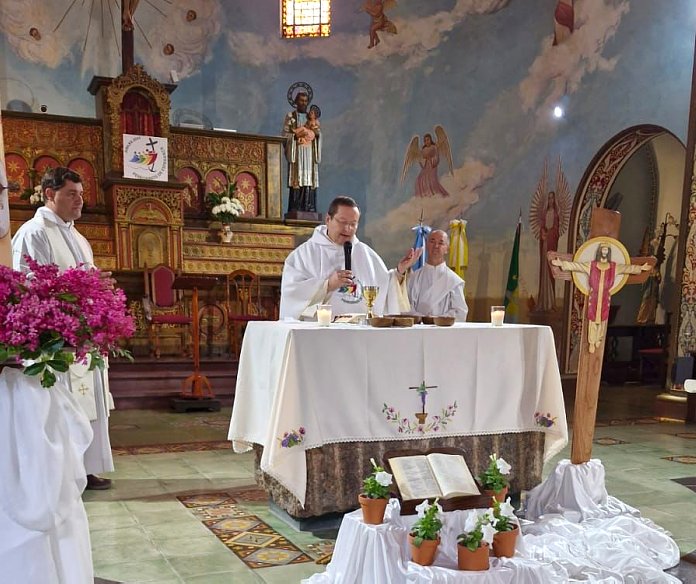 Suardi: Misa y procesión en honor a Santa Catalina