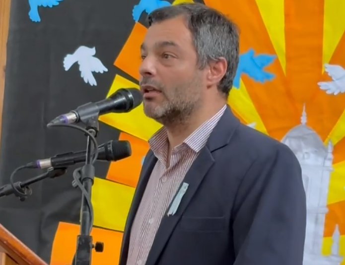 Brinkmann conmemoró un nuevo aniversario de la Revolución de Mayo. 
