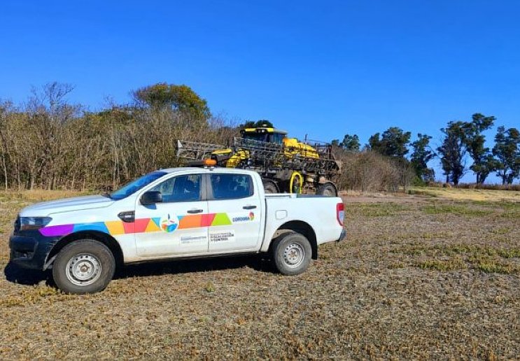Clausuraron tres máquinas pulverizadoras en Chipión, Cotagaita y La Paquita