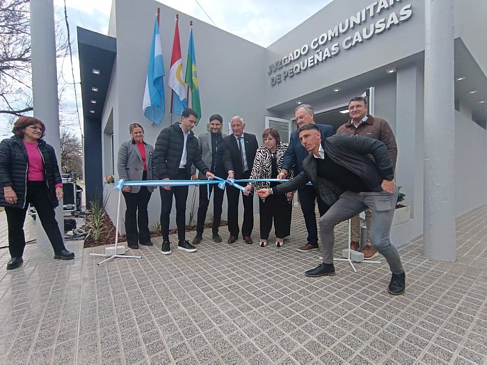 El Gobernador Pullaro inauguró el Juzgado de Pequeñas Causas de Suardi
