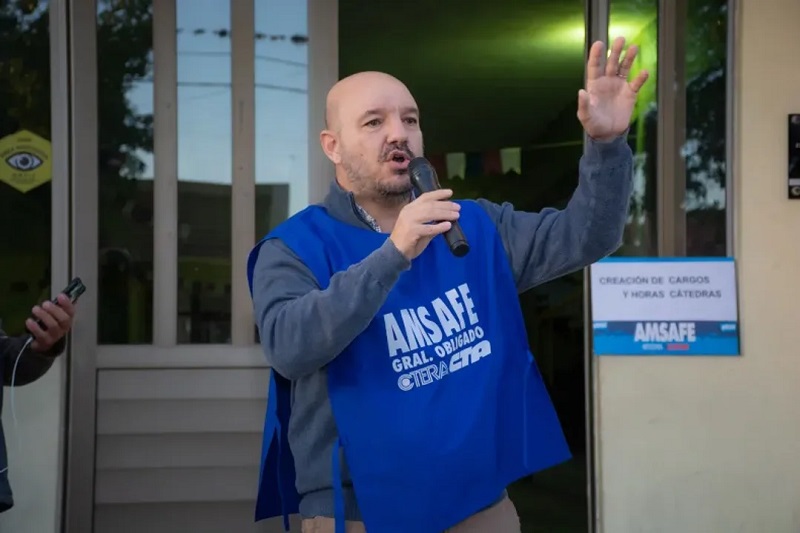 Amsafé: Rodrigo Alonso logró un contundente triunfo en las elecciones