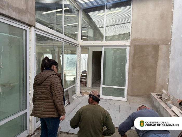 Brinkmann: Avanza la obra del nuevo edificio de Desarrollo Humano