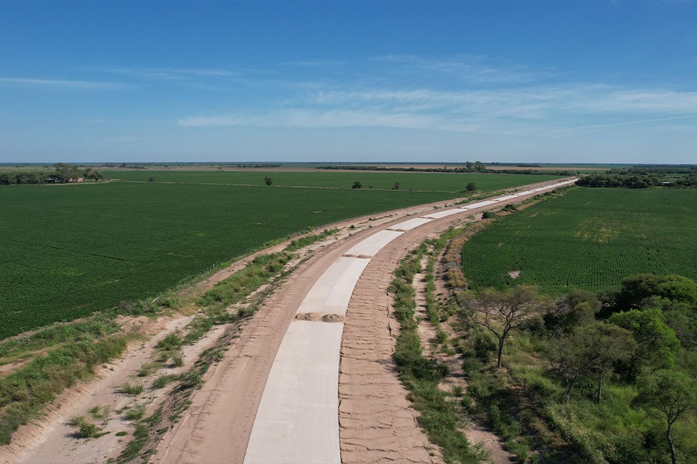 Córdoba ejecutará tres obras viales en el departamento San Justo