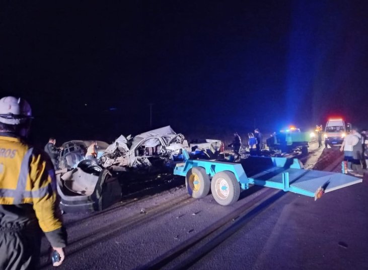 Importante choque de camionetas en cercanías de Malbrán
