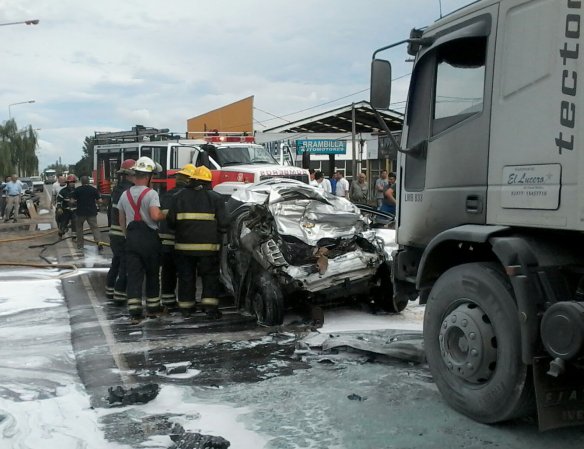 Un joven murió en un trágico accidente en Las Varillas