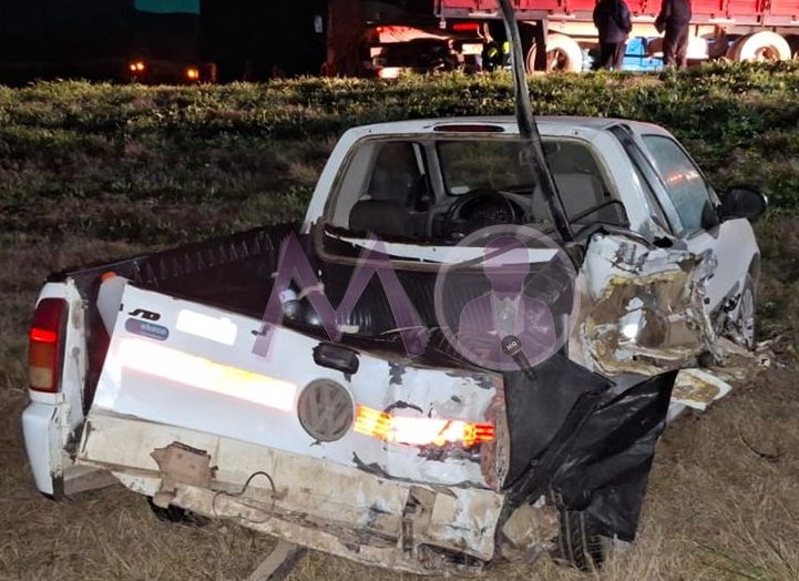 Triple choque en la Ruta 34 entre dos camiones y una camioneta