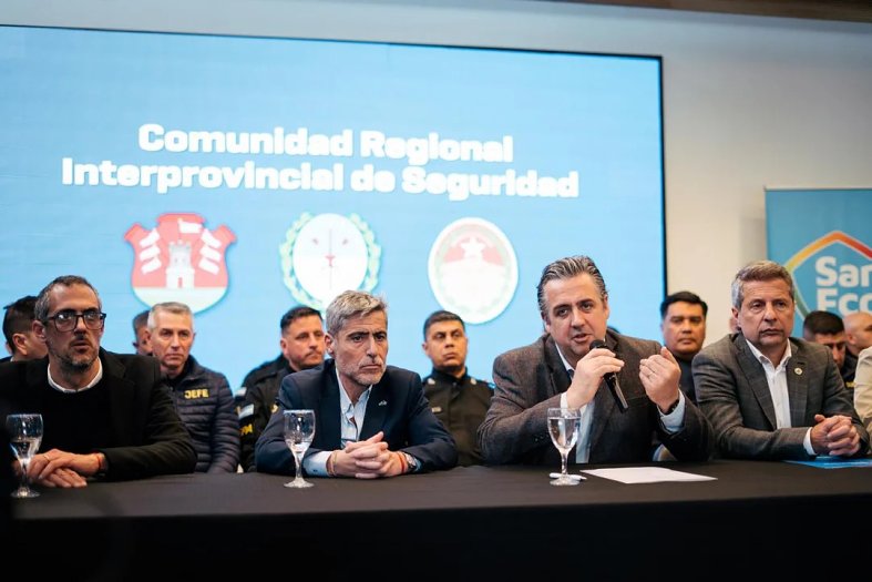 Córdoba y Santa Fe oficializaron la Comunidad Regional Interprovincial de Seguridad
