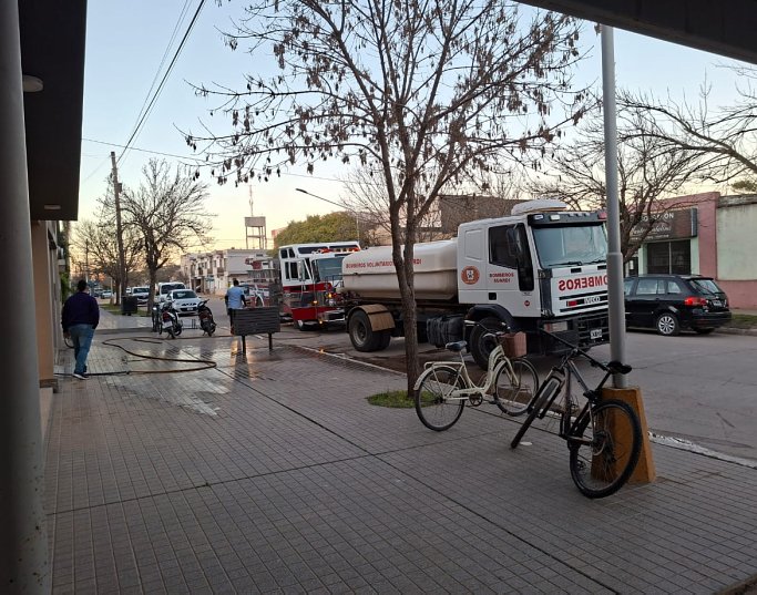 Incendio en un departamento en pleno centro de Suardi