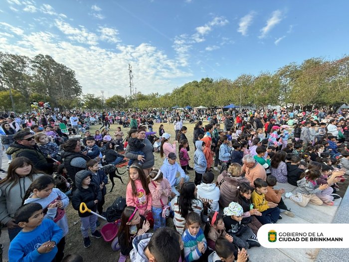 Brinkmann celebró el Día de las Infancias en el Parque Central