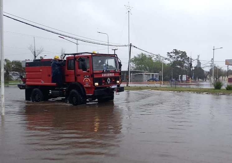 La provincia asiste a las localidades más afectadas por las precipitaciones