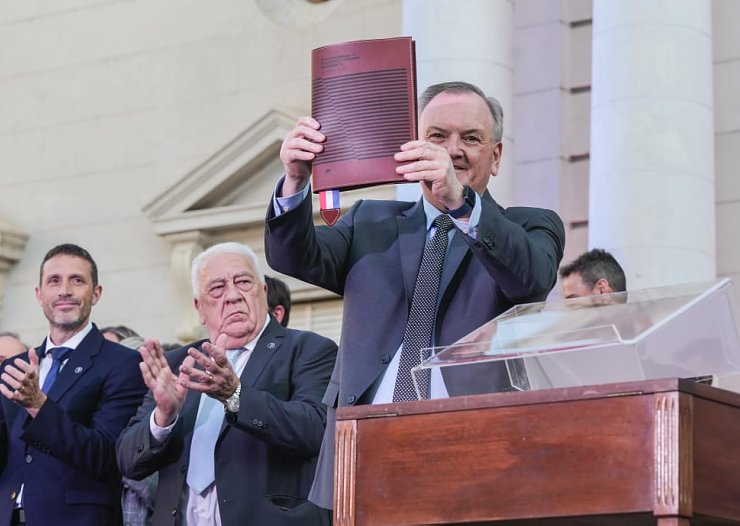 Histórico: Se realizó el acto de jura de la nueva Constitución de la Provincia de Santa Fe