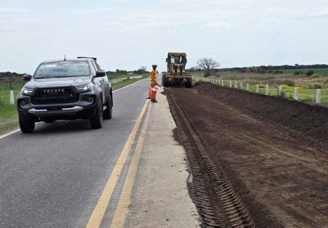 Michlig anunció el inicio de “reparaciones y bacheos” en las RP N° 4, N° 2 y N°61s