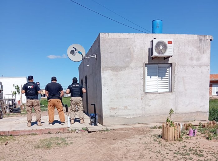 Secuestraron droga en una vivienda de Villa Trinidad