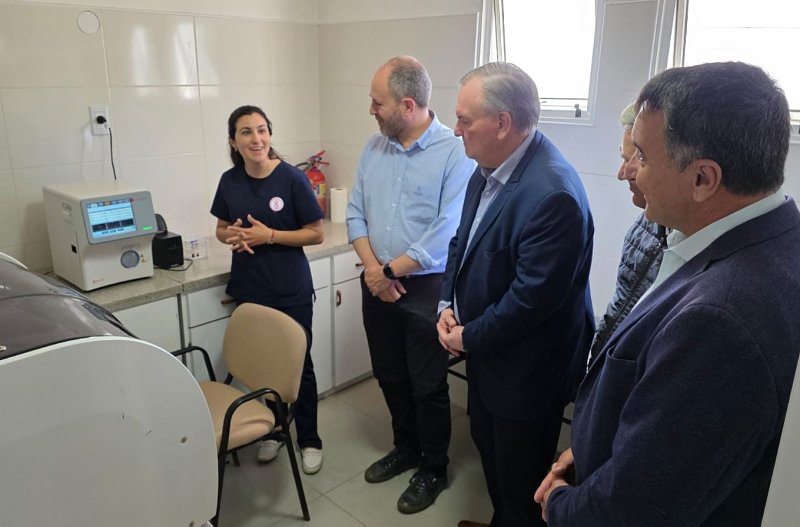 Habilitaron el nuevo laboratorio en el SAMCO de Arrufó y entregaron de elementos de odontología