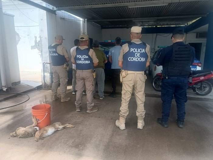 Tres hombres aprehendidos en zona rural de Balnearia