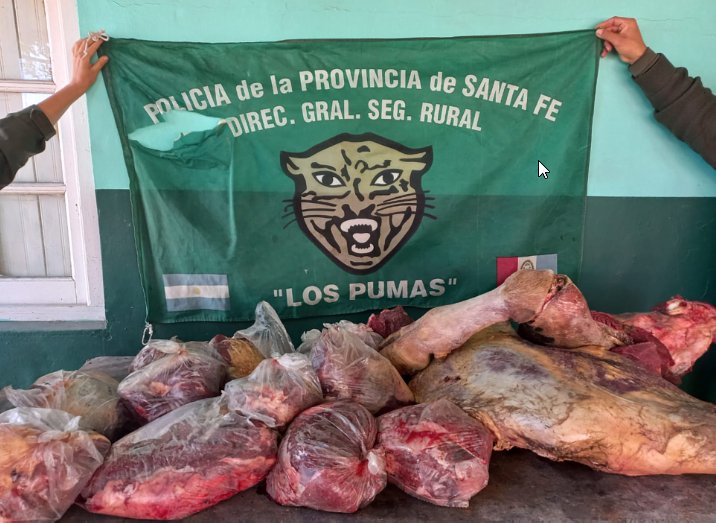 Decomisaron carne en tres carnicerías de Ceres