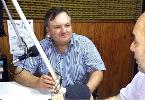 El Senador Michlig habló de obras, conflicto municipal y lechería