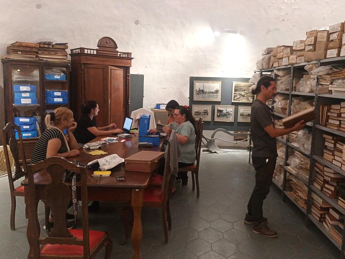 Alumnas del CEIJA Nº6 realizaron pasantías en el Museo Regional de Morteros