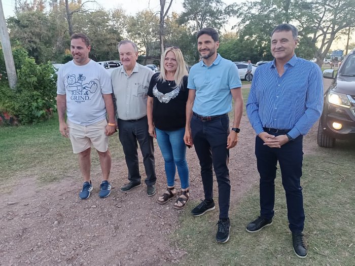Pullaro pasó por Ceres y dijo que se ha cumplido con muchos de los objetivos de gobierno