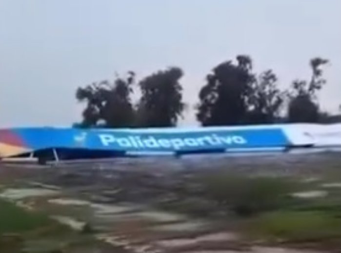 Tormenta con fuertes ráfagas de viento provocó daños en Miramar