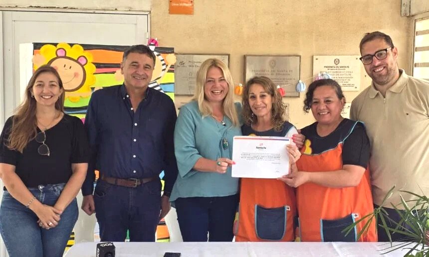 Importante aporte para el Jardín N° 192 de Ceres