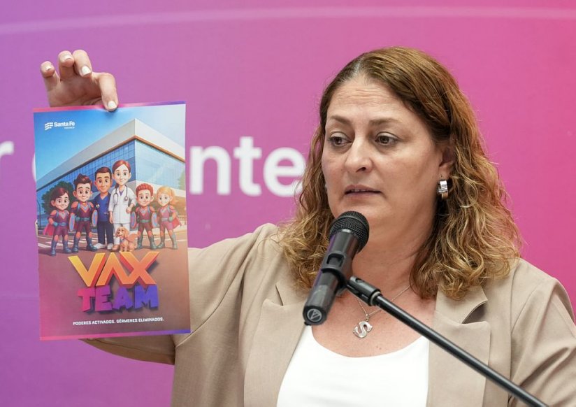 Así es el programa santafesino Vax Team para recuperar la vacunación en niños y niñas