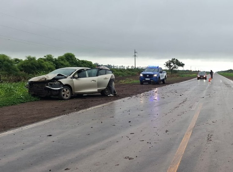 Accidente con lesionados en cercanías de Suardi
