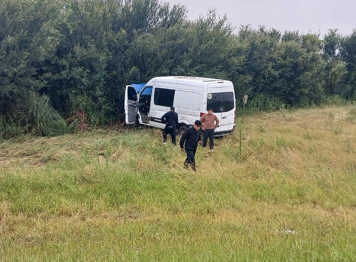 Monigotes: Perdió el control del vehículo y despistó en Ruta 34