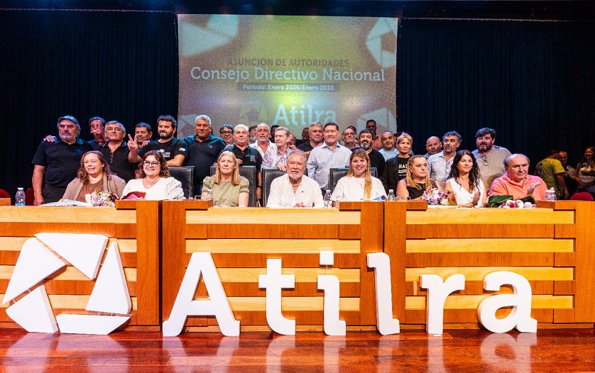 Asumió el nuevo Consejo Directivo de ATILRA presidido por Héctor Ponce