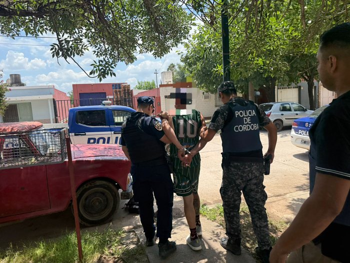 Un joven detenido en Morteros por un hecho de arrebato