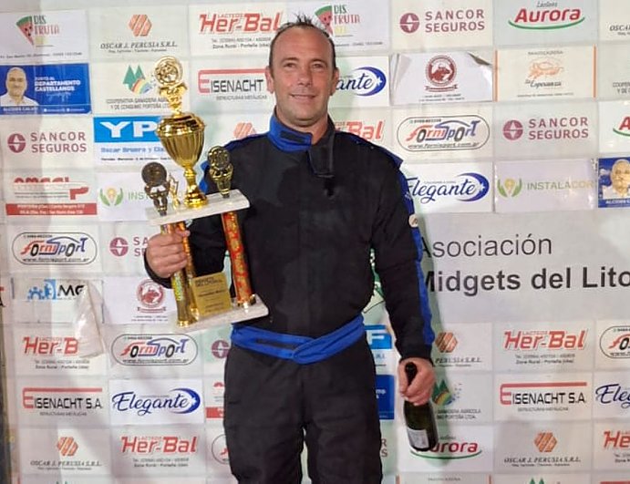 Lucas Torassa se quedó con una nueva fecha del Midgets del Litoral