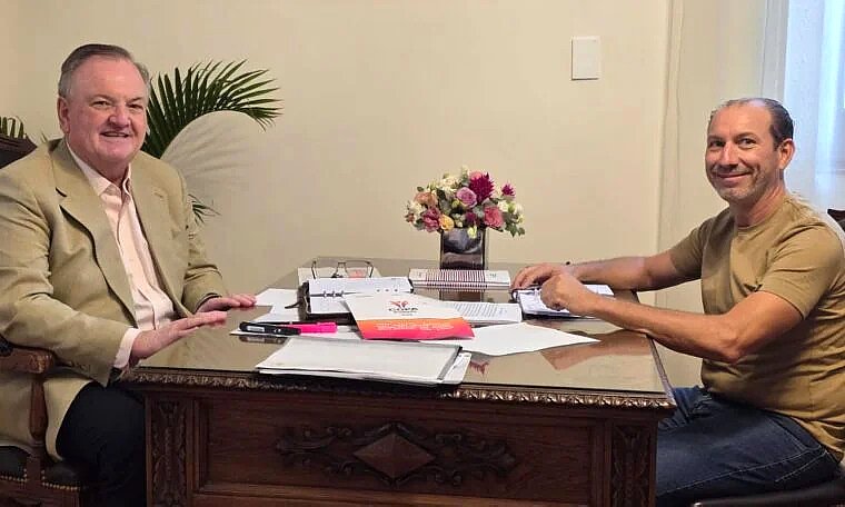 Michlig activó gestiones con funcionarios del gobierno provincial