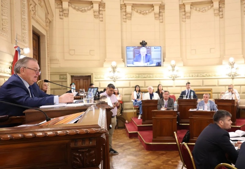 Michlig destacó la sanción de importantes leyes “a partir del diálogo y elevado consenso político”