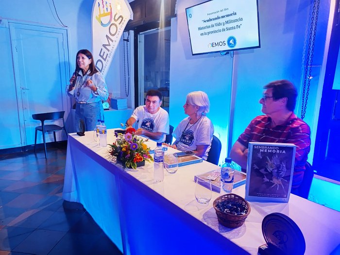 A 50 años del golpe, Suardi fue sede de la presentación del libro “Sembrando Memoria”