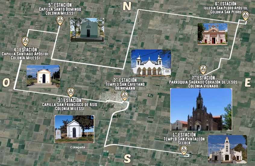 Organizan una nueva edición del recorrido de las siete iglesias en el Parque Nacional Ansenuza