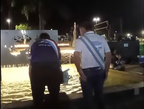 Morteros recordó a los héroes de Malvinas con un acto en el Parque Central