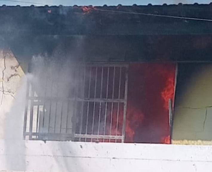 Incendio en una vivienda de Morteros generó importantes daños
