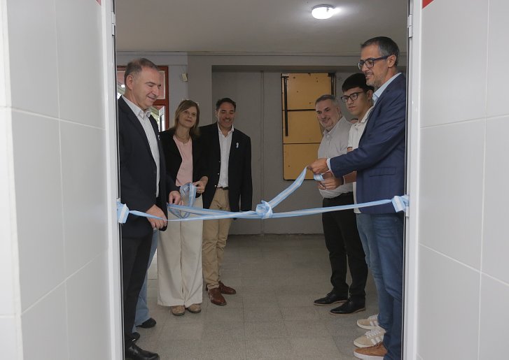 Morteros inauguró nuevas aulas taller en el IPEMyT N° 286
