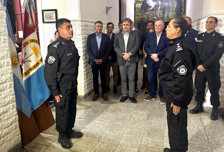 Cambios en la cúpula policial: Tognolo pasó a Castellanos y Fernández hace historia en San Cristóbal