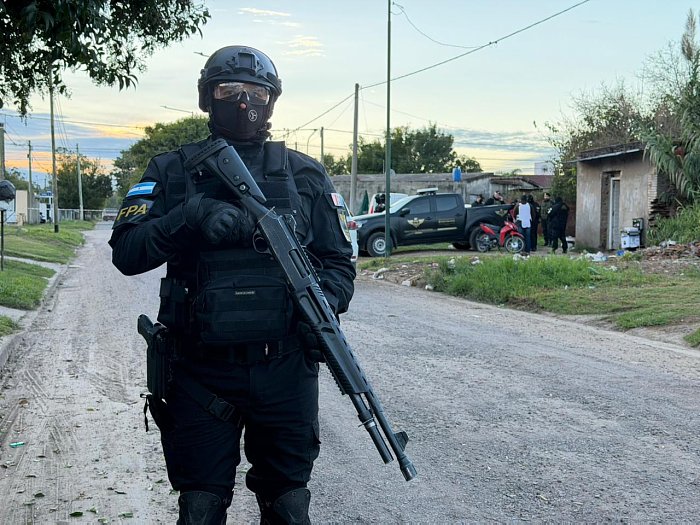 Megaoperativo antidroga en San Justo: desbaratan banda narco y secuestran droga, dinero y vehículos