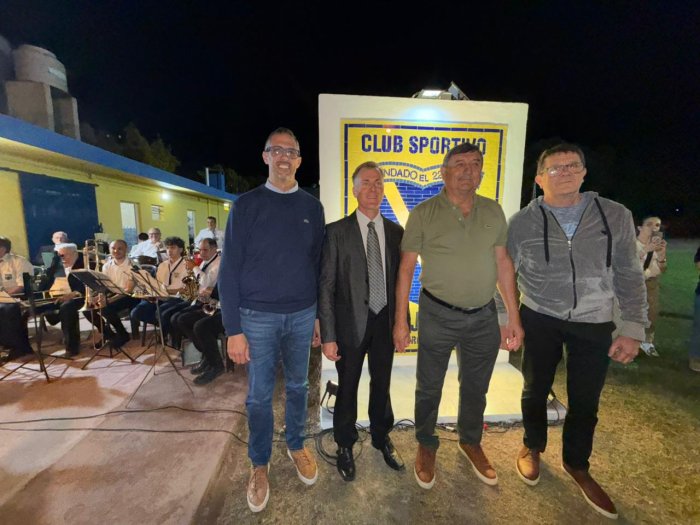 El Club San Jorge de Morteros celebró sus 80 años con un emotivo acto y anuncios de obras