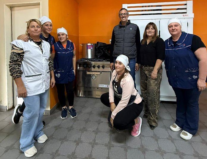 Morteros refuerza el servicio alimentario escolar con nuevo equipamiento para el PAICOR