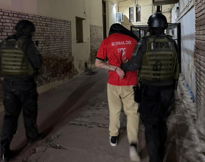 Desbaratan banda familiar narco en San Francisco: cuatro detenidos y secuestro de drogas