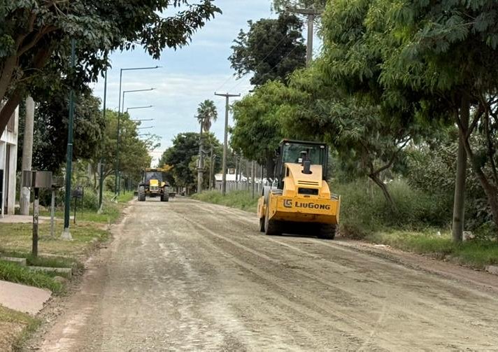 Morteros mejora más de 150 cuadras de calles de ripio en distintos barrios
